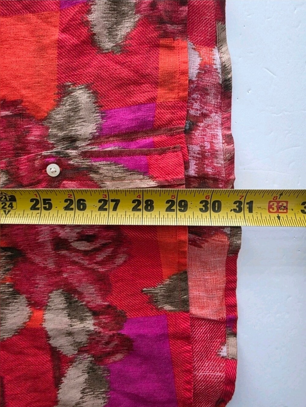 Lauren Ralph Lauren Womens Relaxed Fit Floral Linen Shirt Long Sleeve Sz 2XL NWT - Picture 13 of 16